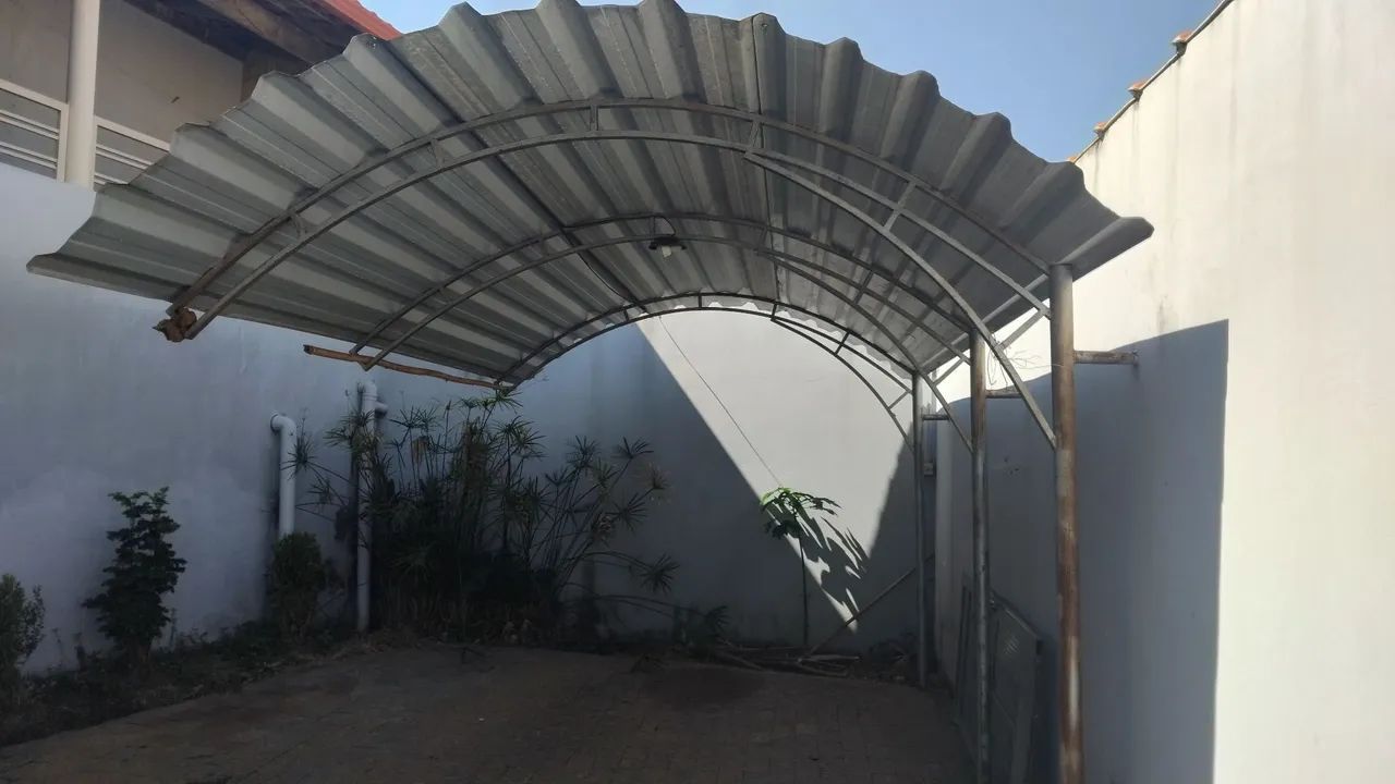 Garagem metálica 