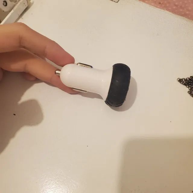 Carregador veicular isqueiro + colar Mortal Kombat - Foto 2