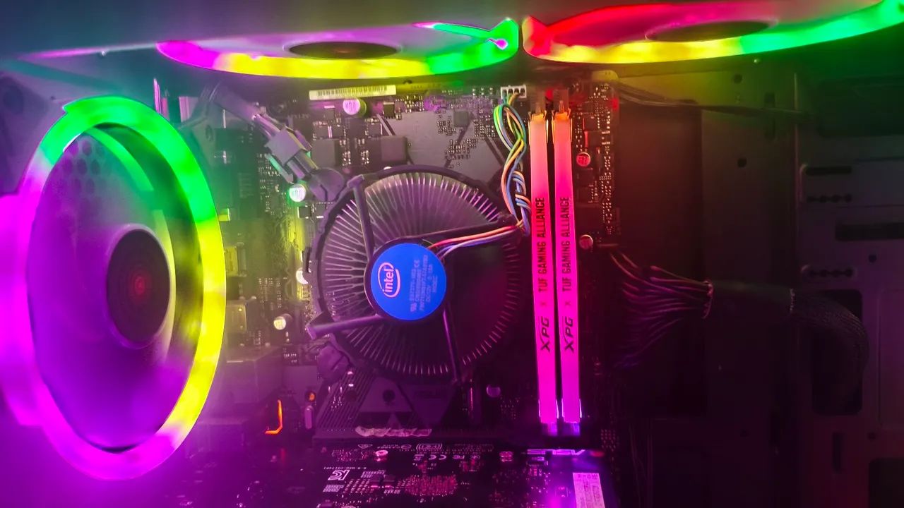 Memória ram XPG com RGB 2x8 2666 mhz - Foto 2