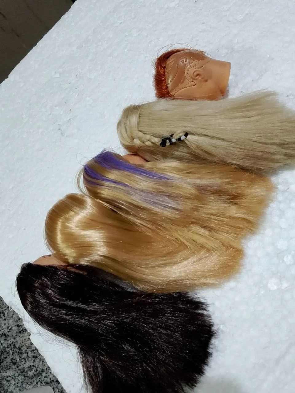 Lote de cabeças Mattel  - Foto 4
