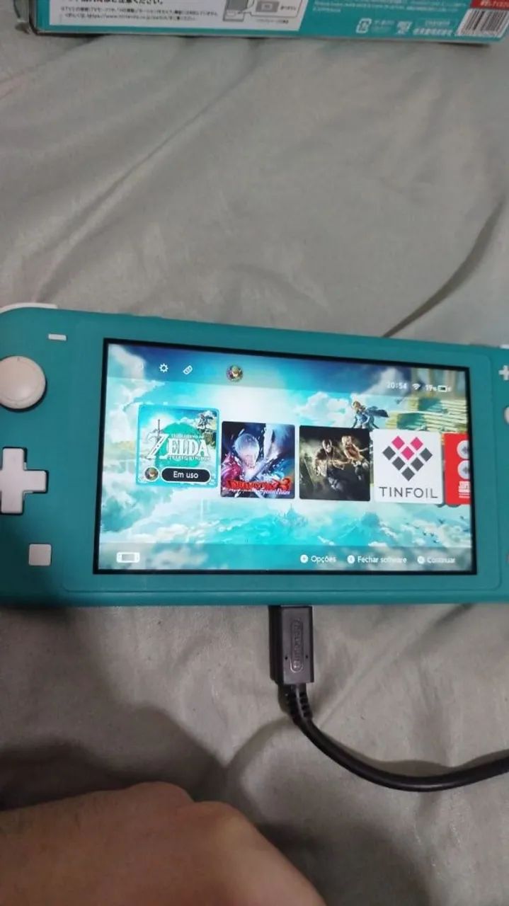 Nintendo switch lite, desbloqueado 