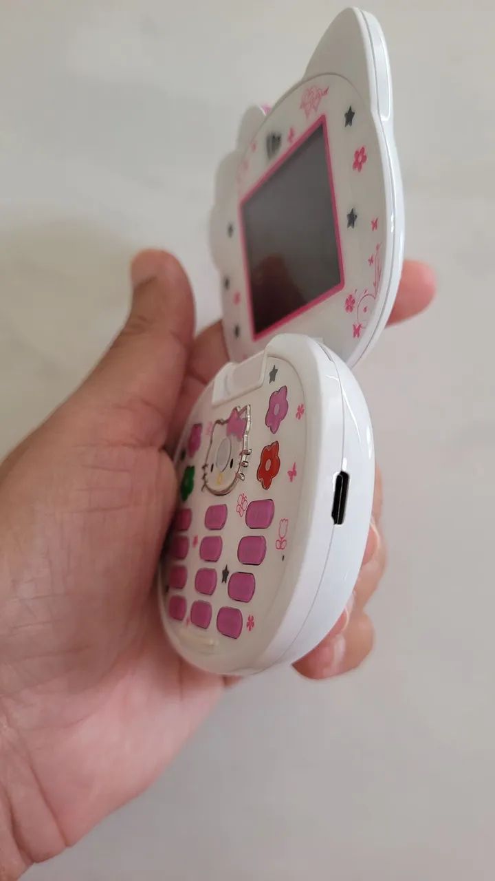 Telefone Flip Hello Kitty - Foto 4