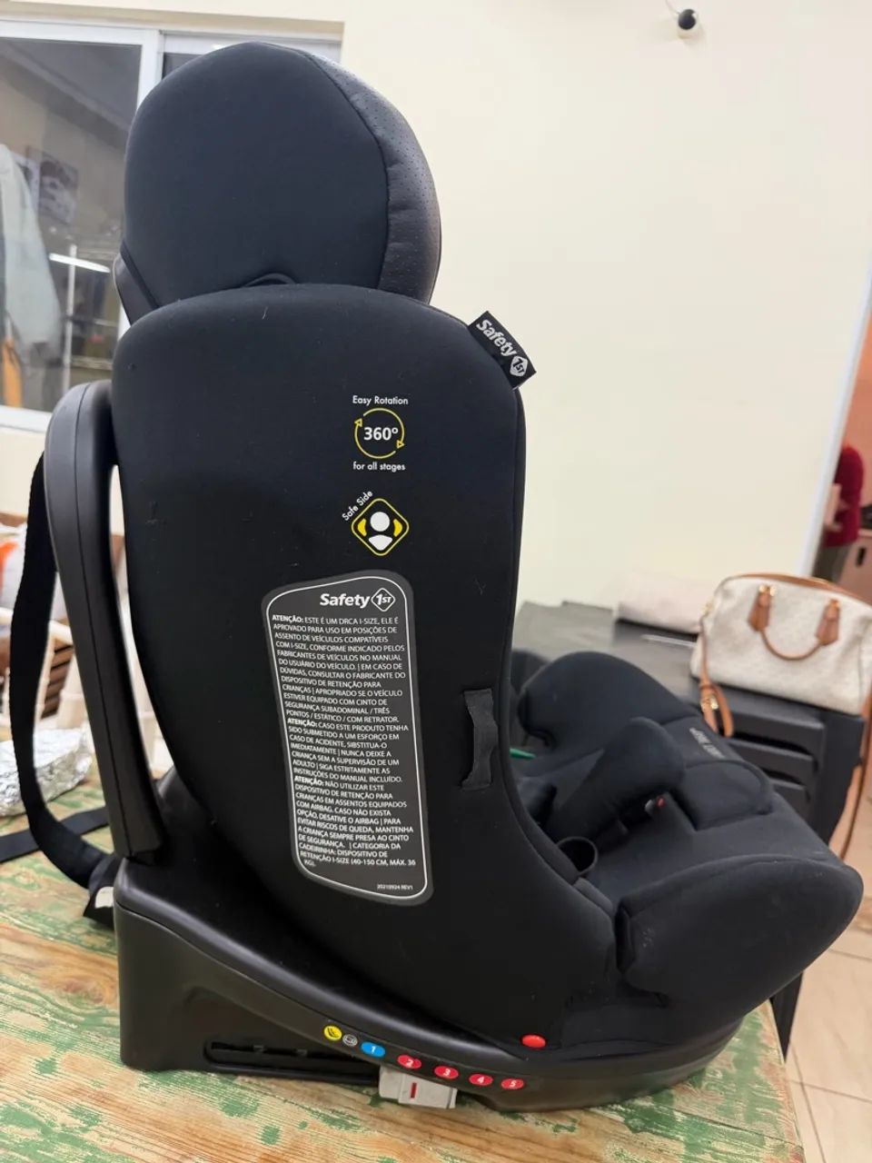 Cadeirinha para carro com giro 360º - Foto 3