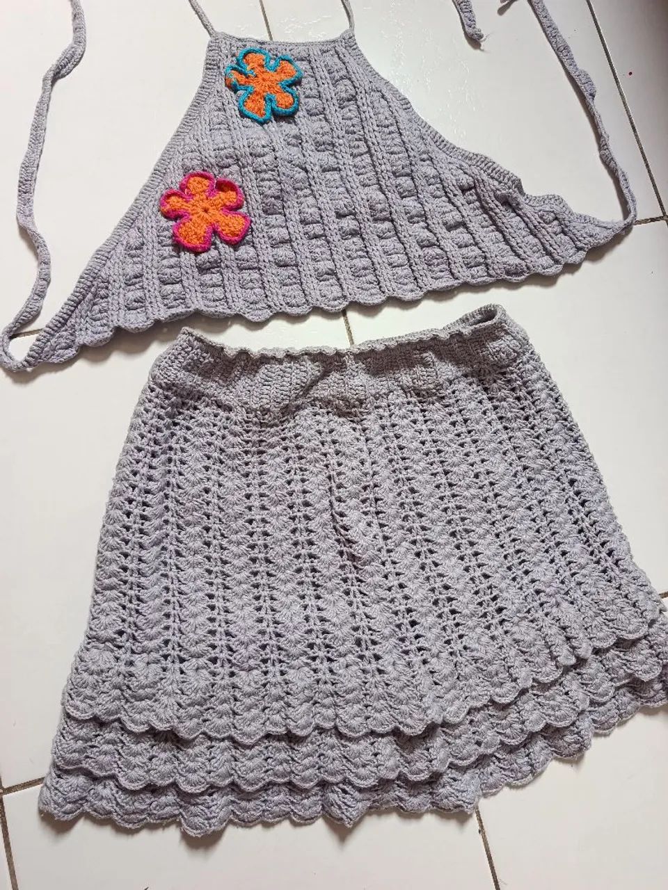 Conjunto crochê lindíssimo  - Foto 2