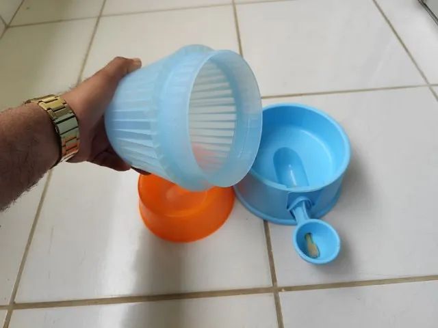 bebedouro + comedouro para pets pequenos - Foto 2