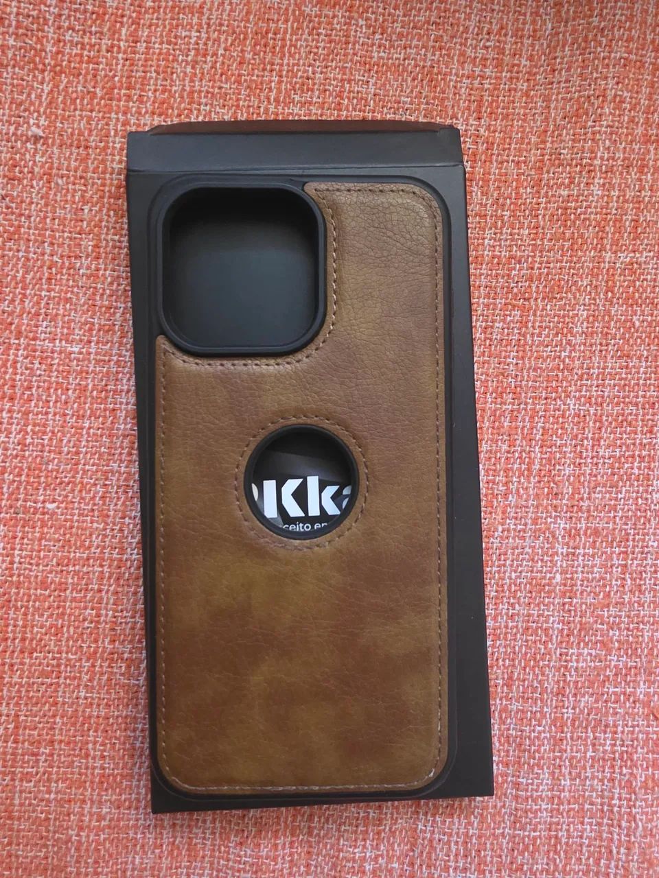 Capa em couro iPhone 15 pro max - Foto 2