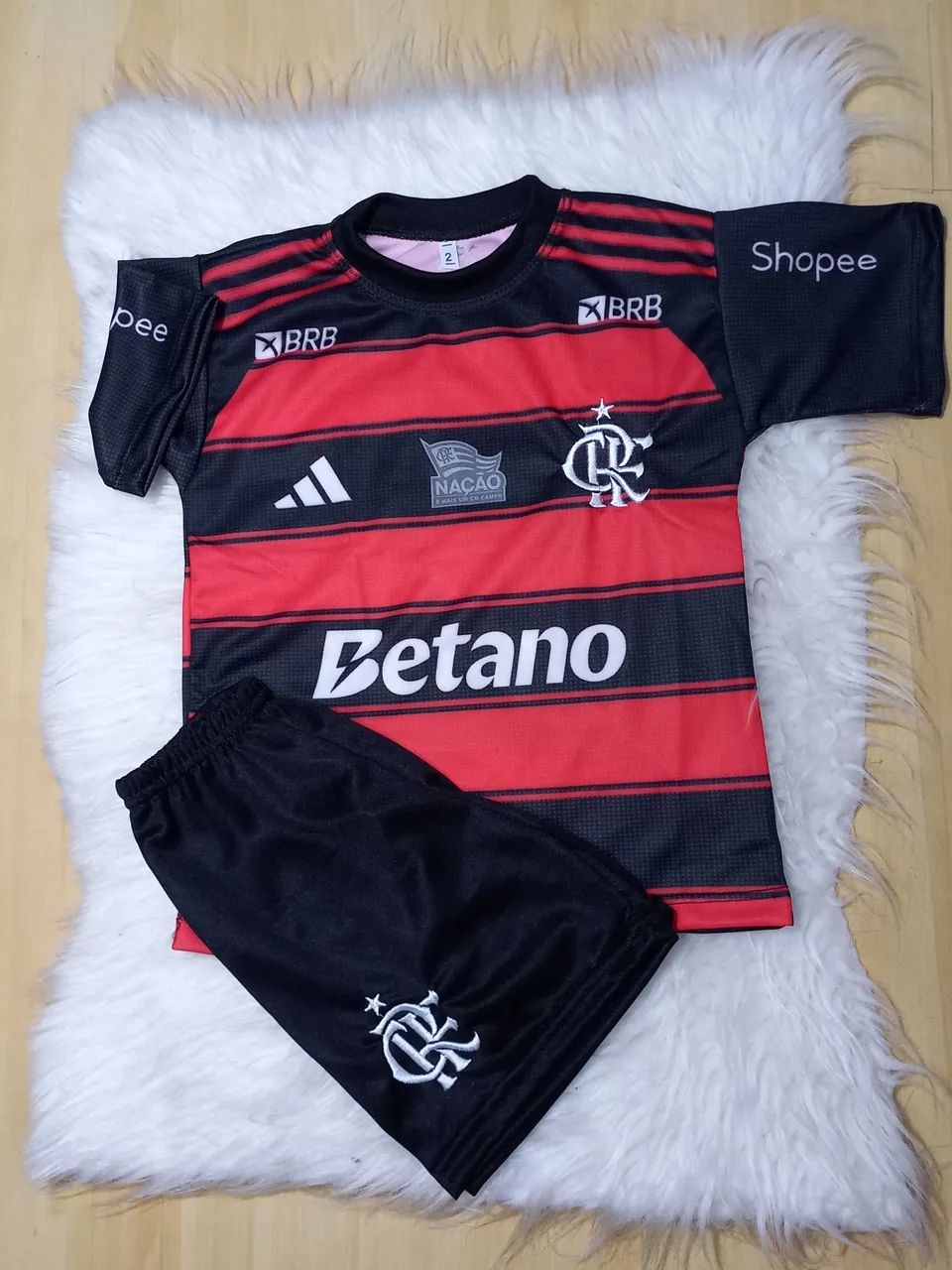 Conjunto Infantil do Flamengo - Foto 2