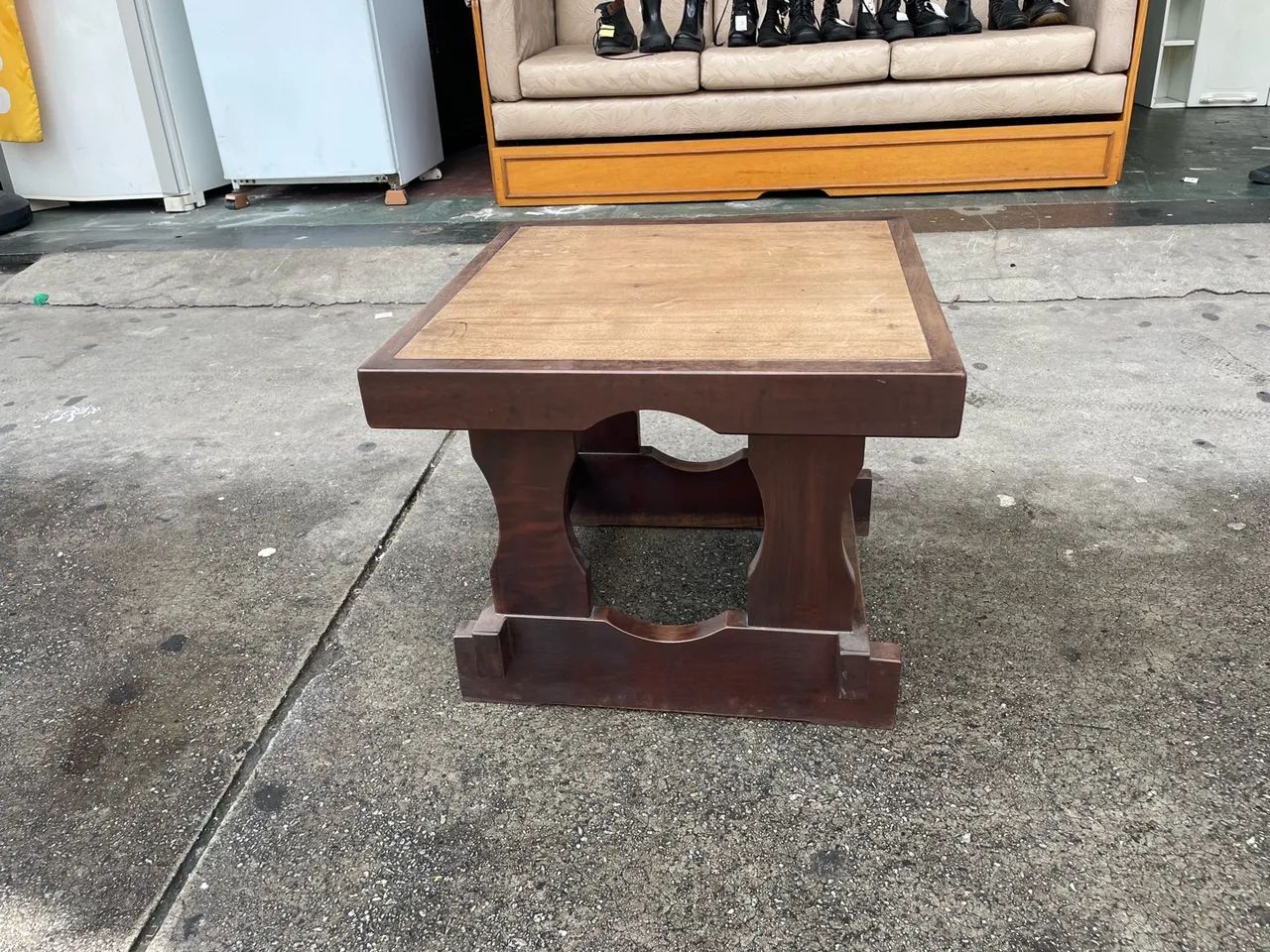 Mesa de centro de madeira - Foto 2