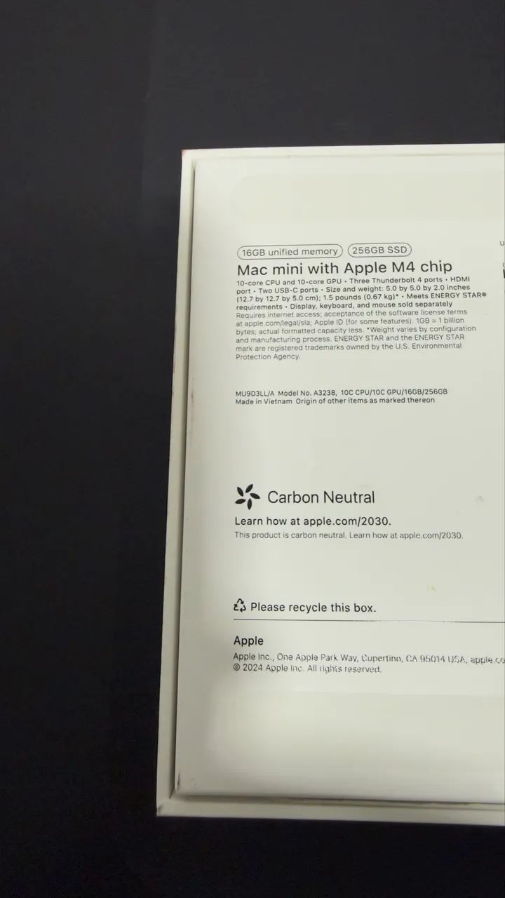 Computador Mac Mini M4 Apple - Foto 4