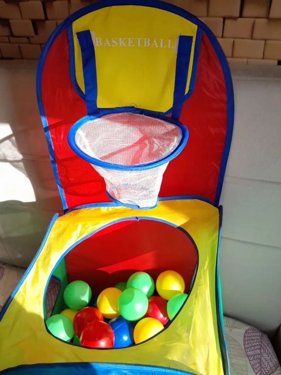 Jogo infantil de basquete de bolinhas  - Foto 2