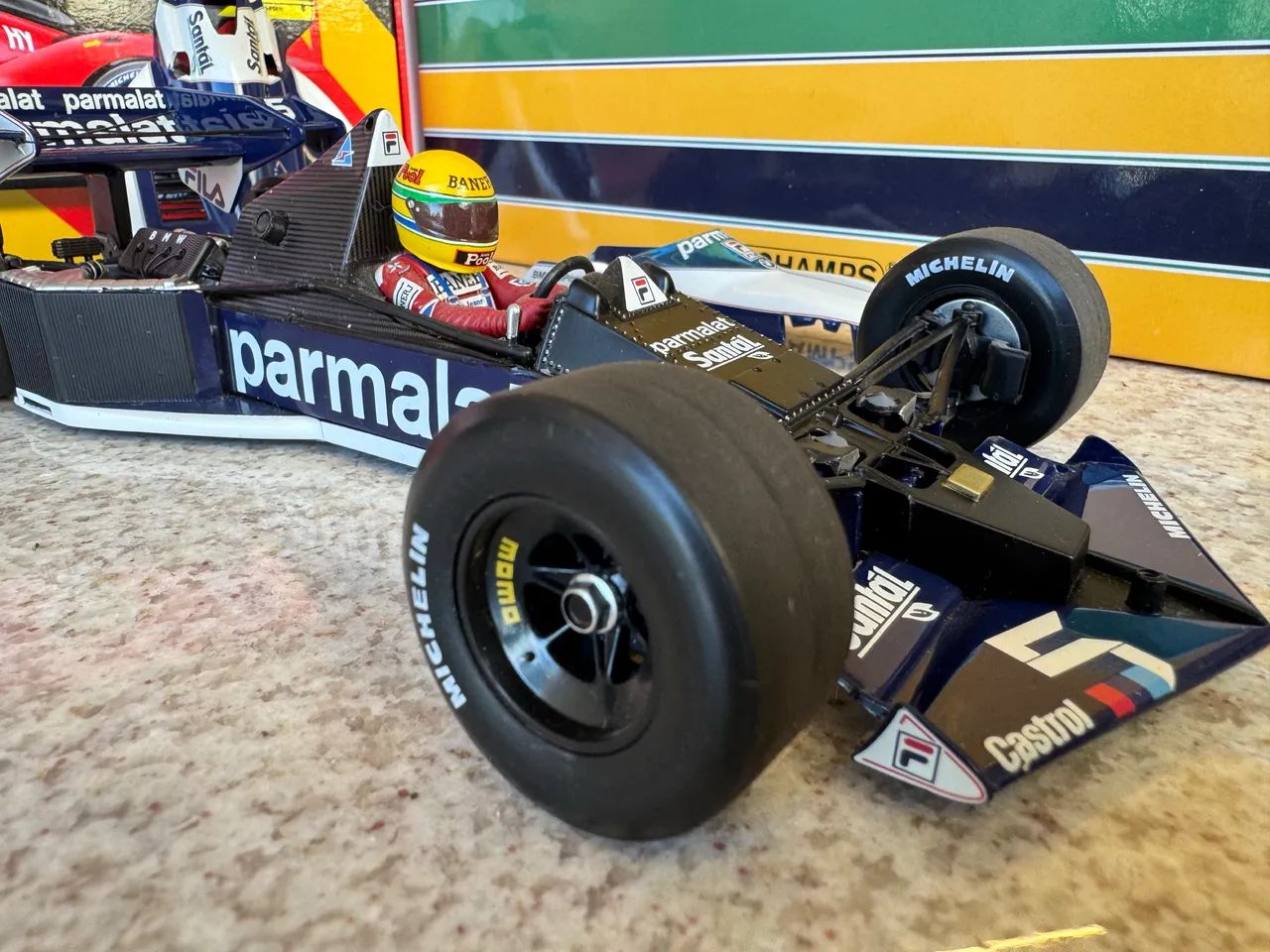 Minichamps 1/18 Brabham 1983 bt52B Ayrton Senna - Foto 5
