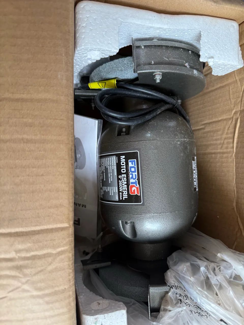 Compressor, esmeril e torno no precinho  - Foto 4