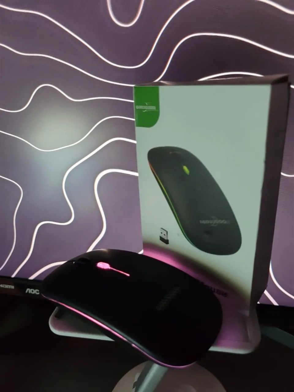 Mouse Sem Fio Goodojo - Foto 4