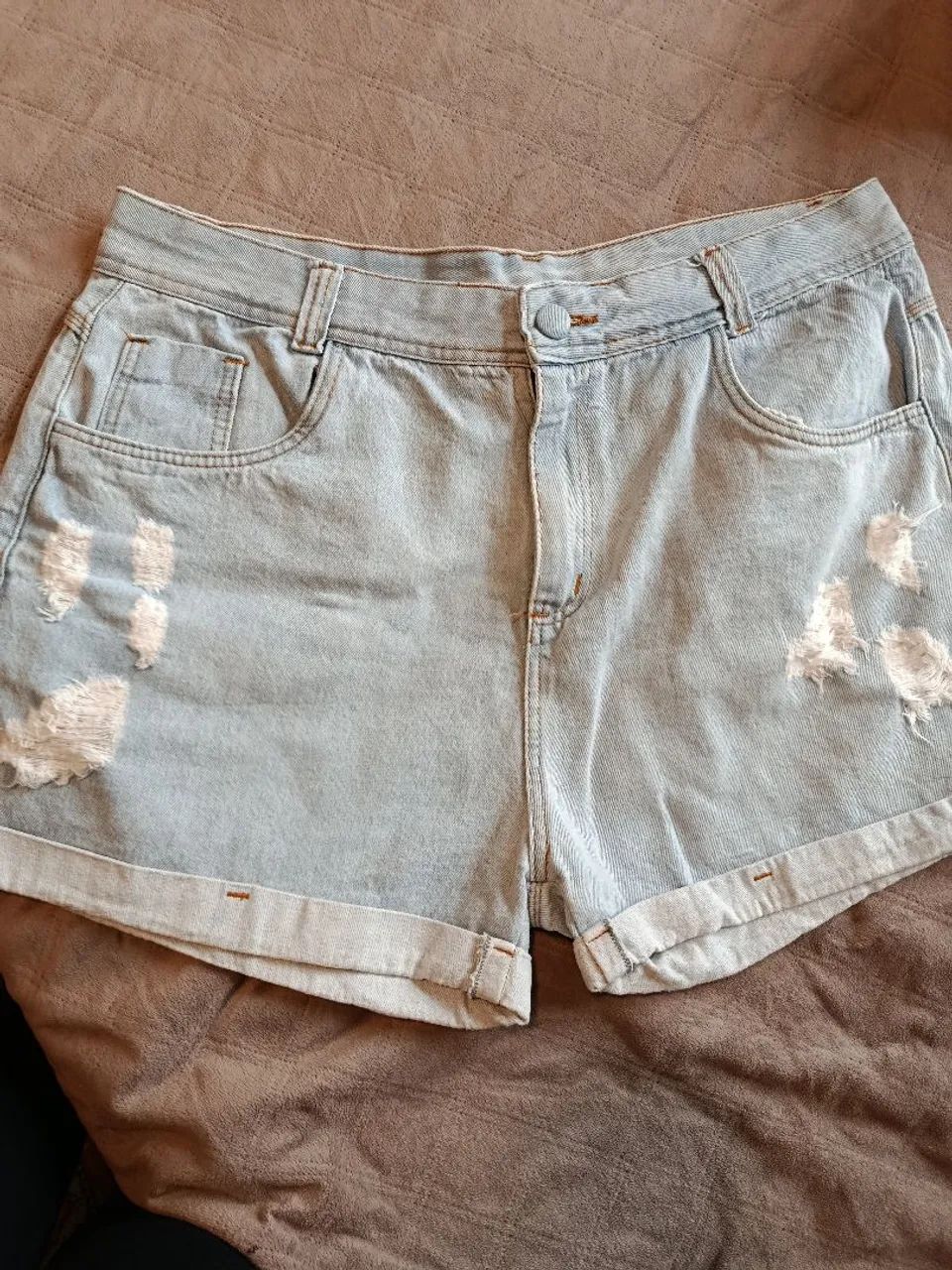 Short jeans feminino 50 