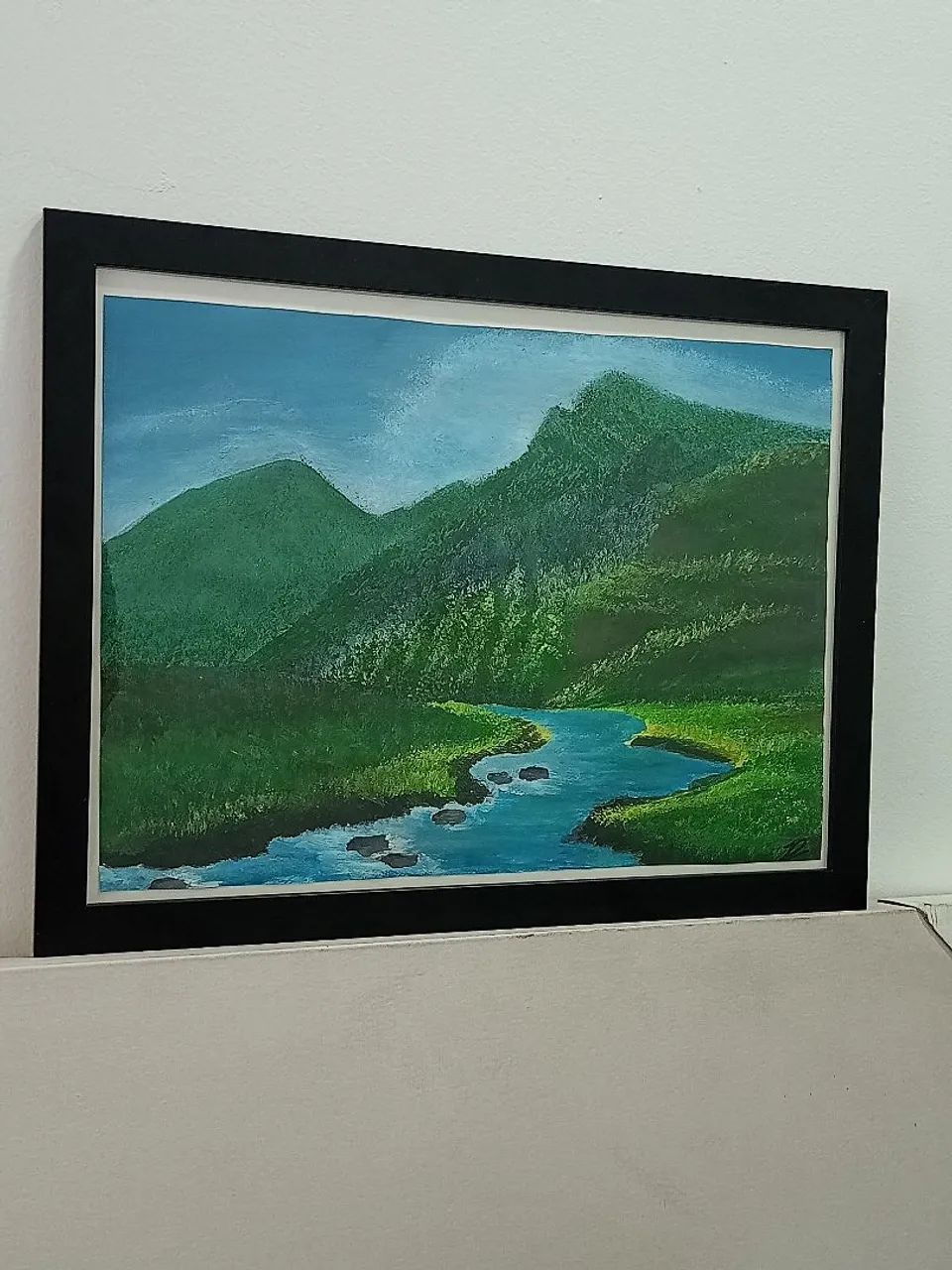 Quadro com moldura 