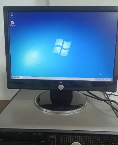 PC DESKTOP DELL OPTLEX AMD DUAL CORE 2GHZ - 4GB DE RAM - HD 500 GB + MOUSE, TECLADO E MONI