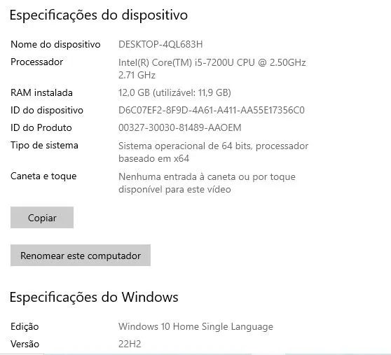 Notebook Lenovo Ideapad 320 em ótimo estado  - Foto 3