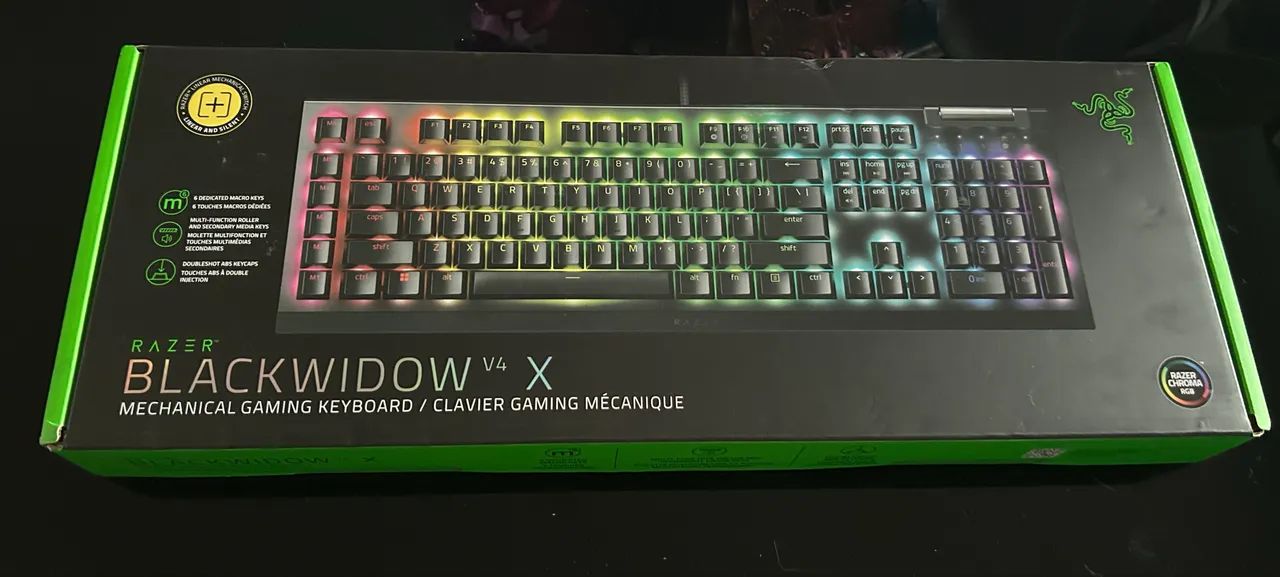 Teclado Razer Blackwindow v4 x - Lacrado