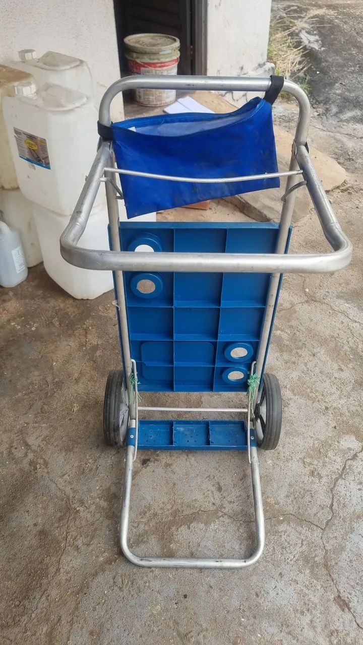 CARRINHO DE PRAIA QUE VIRA MESA - Foto 3