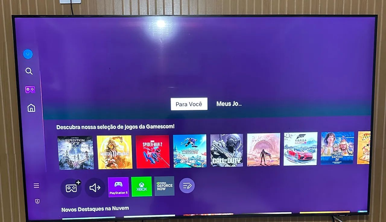 Televisão Samsung smart 65 polegadas 2023 