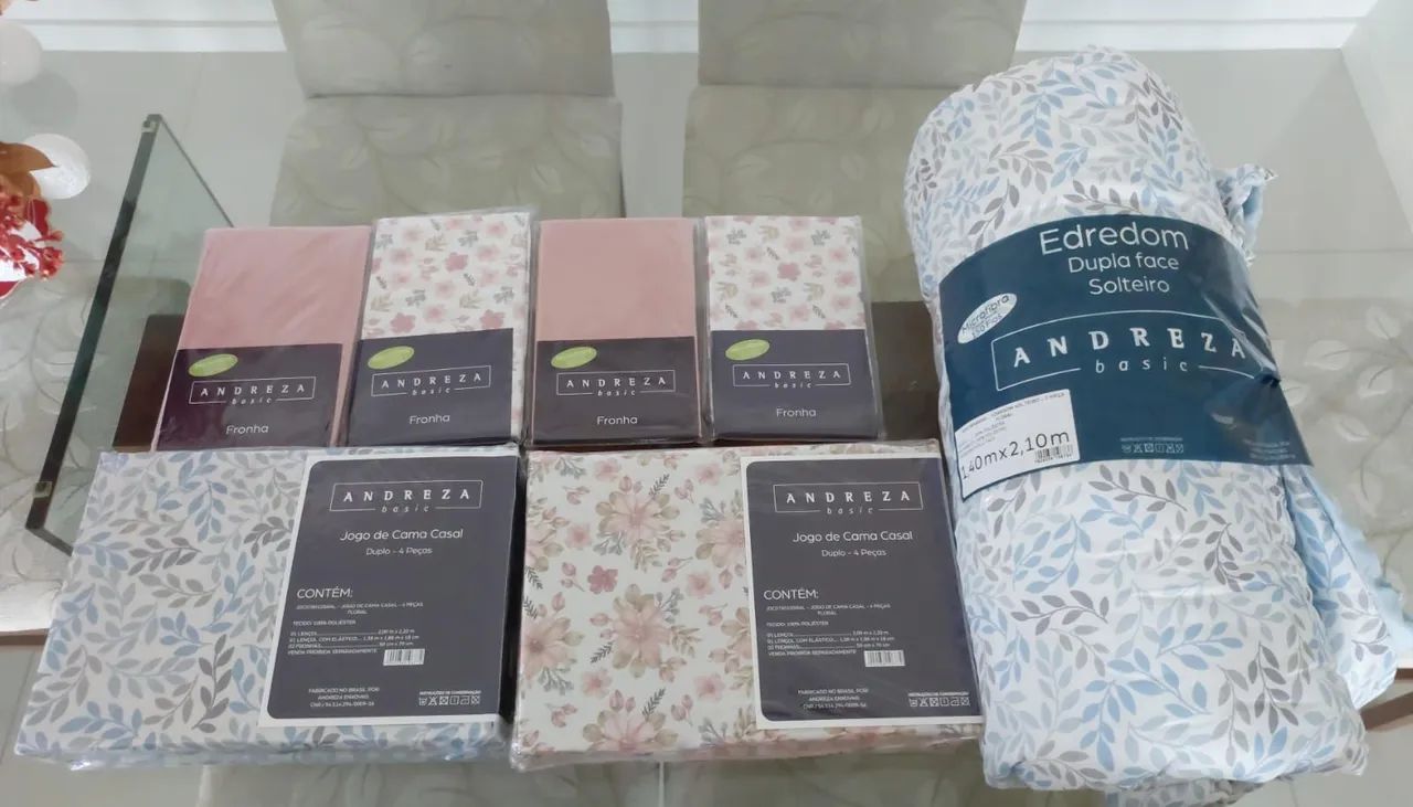 Kit roupa de cama - entrego em Niterói/RJ