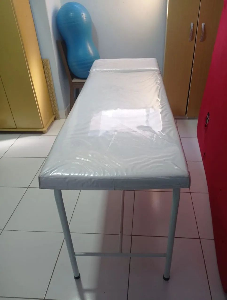 MACA TUBULAR COM CABECEIRA REGULÁVEL 