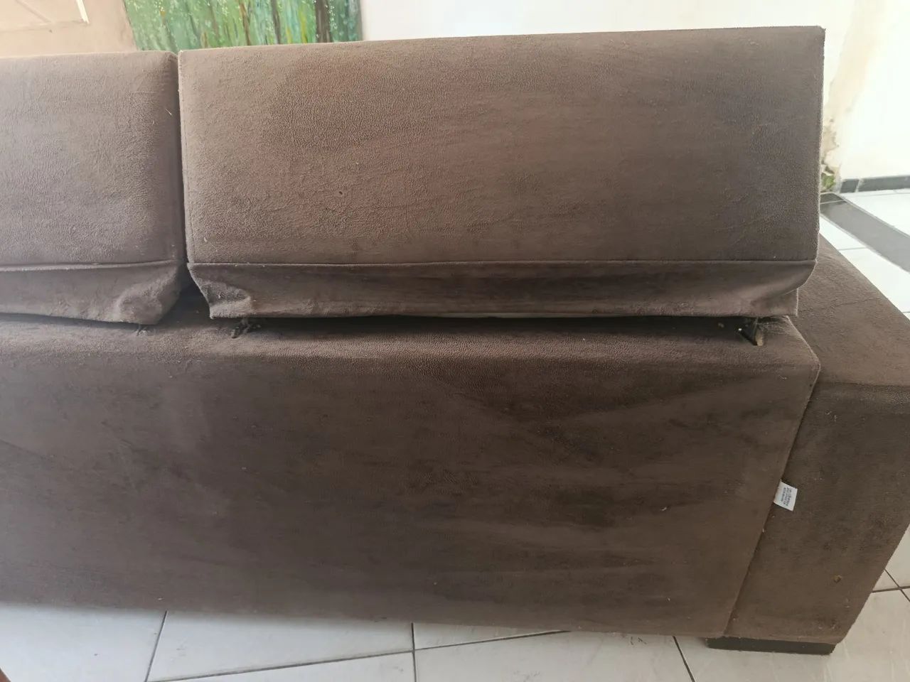Sofá marrom.  - Foto 4