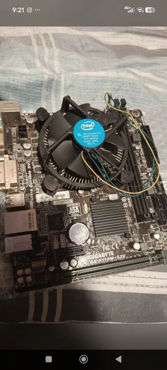 Placa mãe + I3 7100 