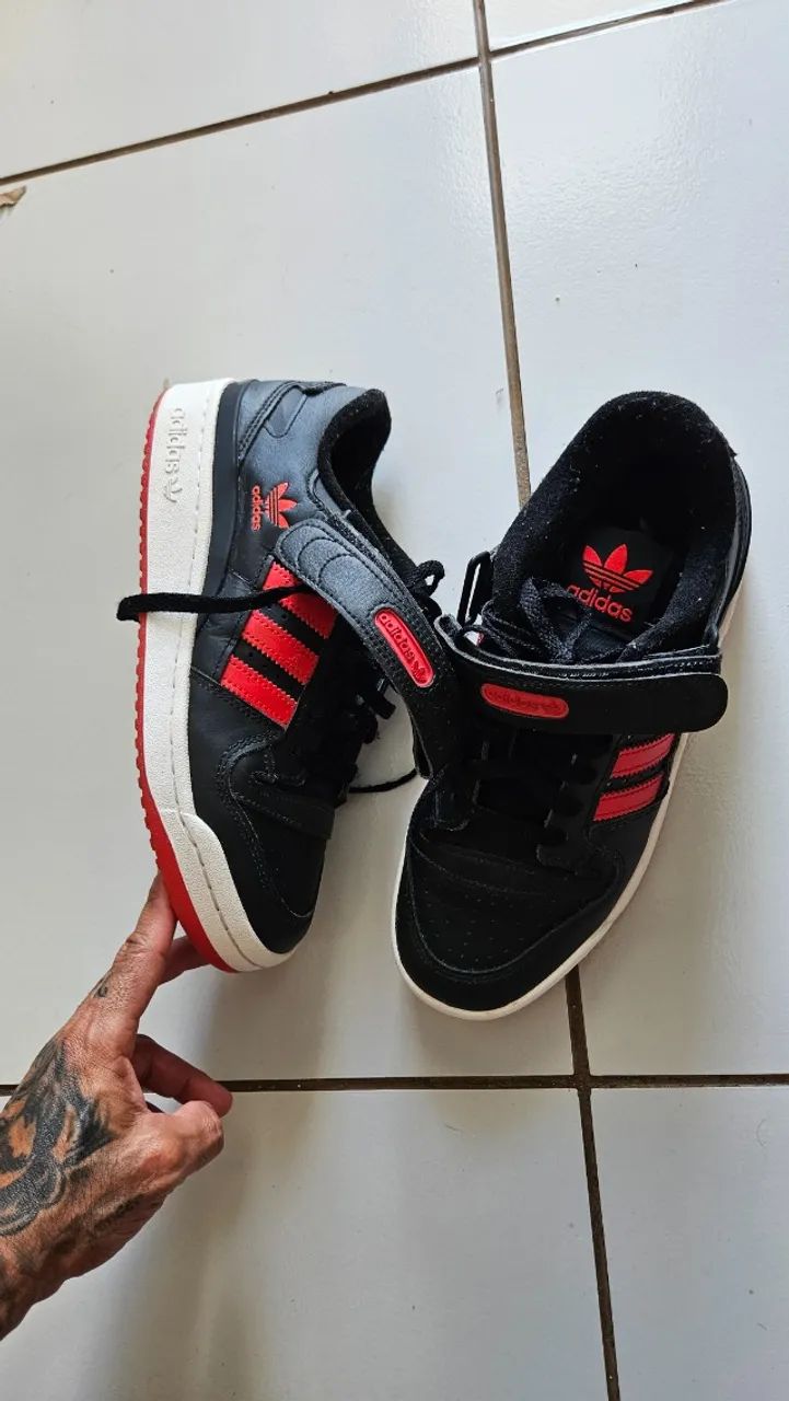 Adidas Forum Low Original - Vermelho e Preto