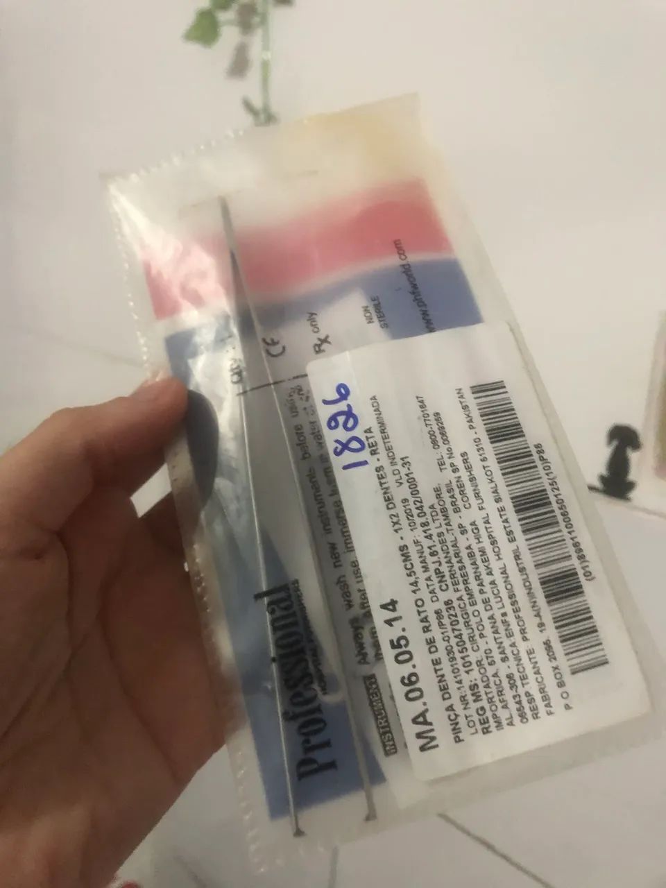 PINÇA DENTE DE RATO