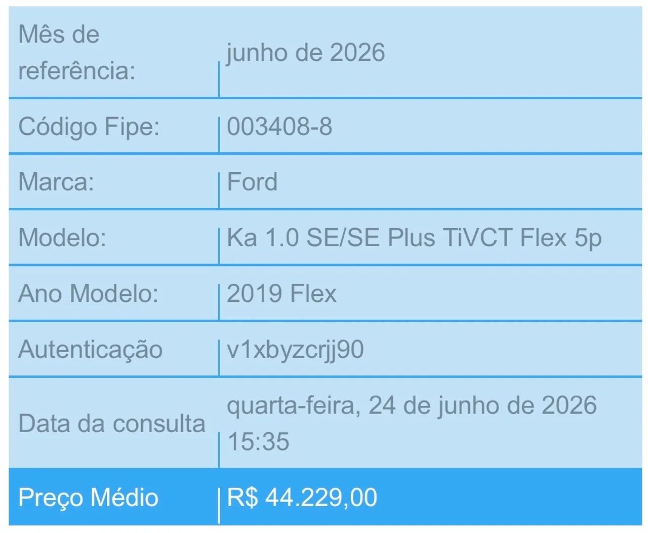 Ford Ka Ka 1.0 SE/SE Plus TiVCT Flex 5p 2019