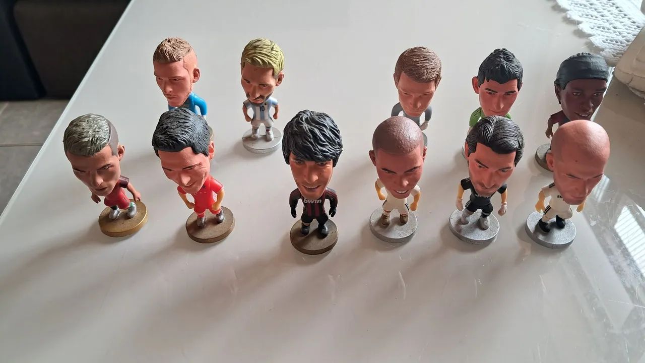 21 Bonecos de mini jogadores - Foto 2