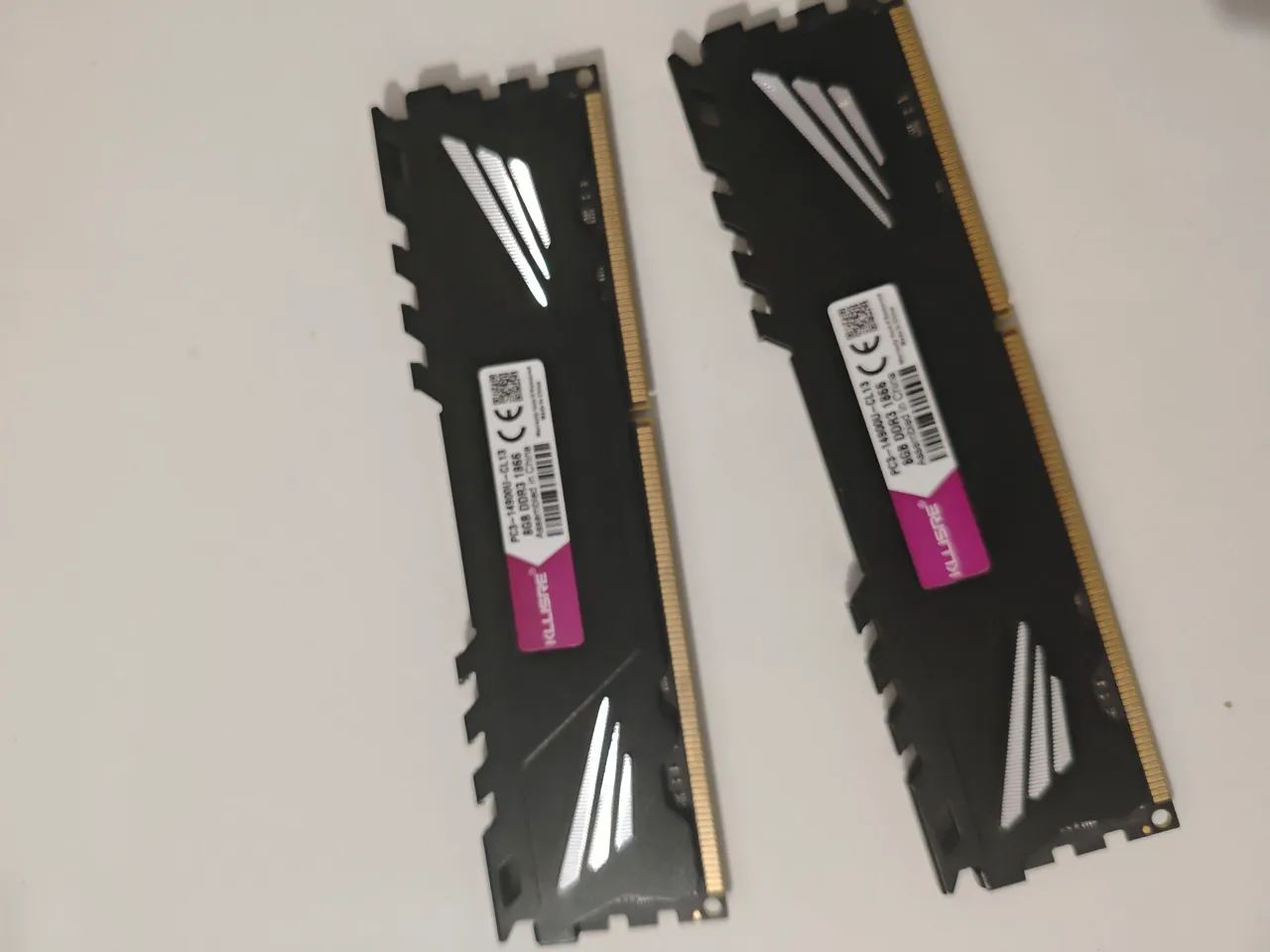 2x Kllisre Memória Ram Gamer Dissipador Desktop Ddr3 8GB 1866MHz - Foto 3