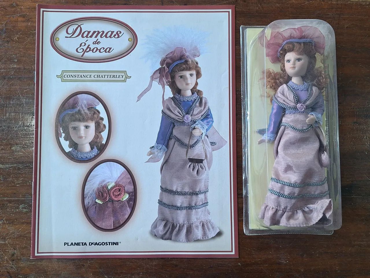 Constance Chatterley Boneca Damas da Época Planeta DeAgostini Lacrada