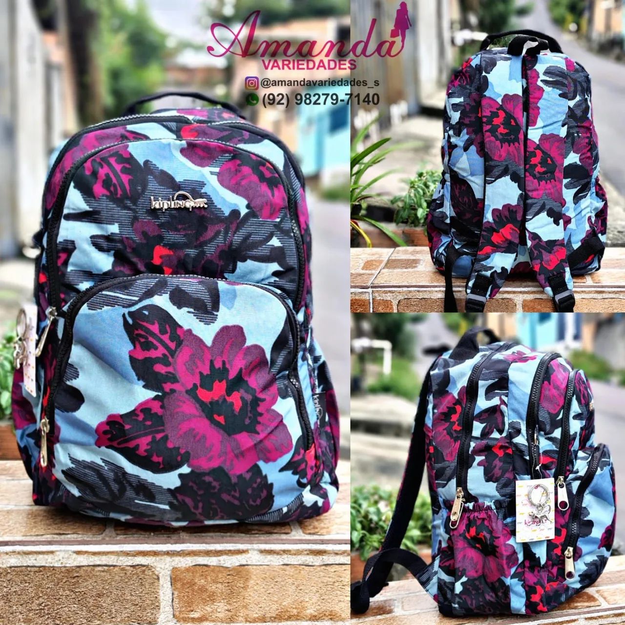 Mochilas Kipling/ Entrega grátis  - Foto 2