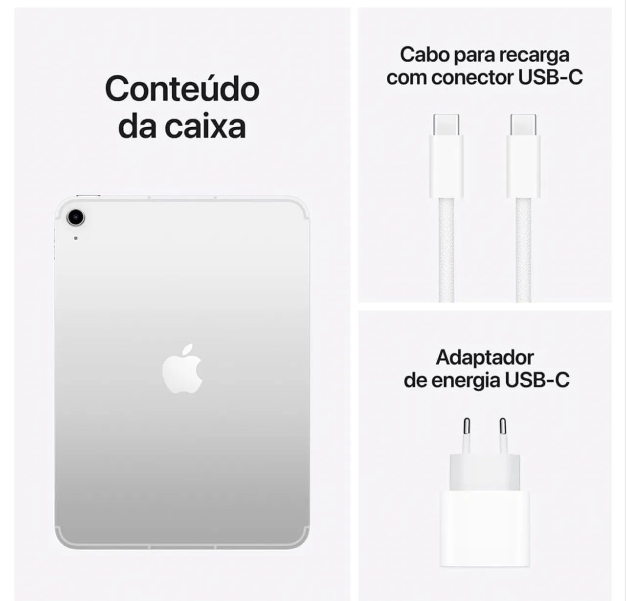 【新品未開封】iPad A16 Wi-Fi 11インチ128GB シルバー Comprar iPad Wi-Fi 512 GB – Prateado - Negócios - Apple (BR)