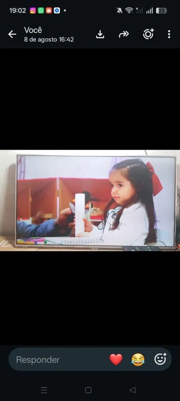 Vendo uma smart tv de 42 polegadas,cntt *15