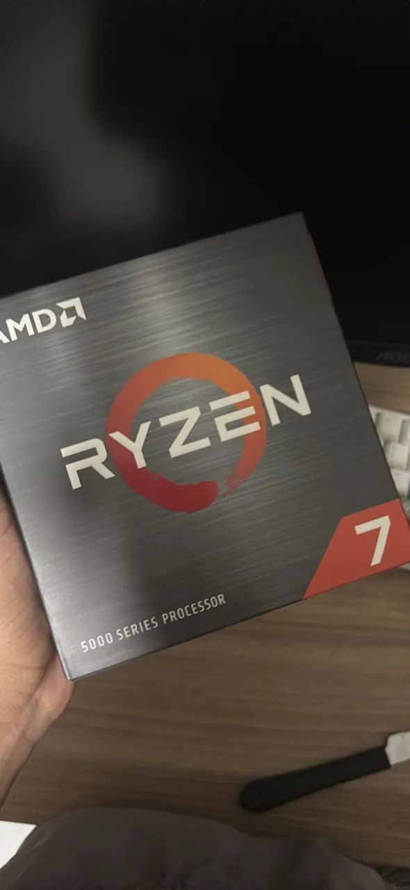 Ryzen 7 5700x, placa mãe b550m asus  - Foto 2