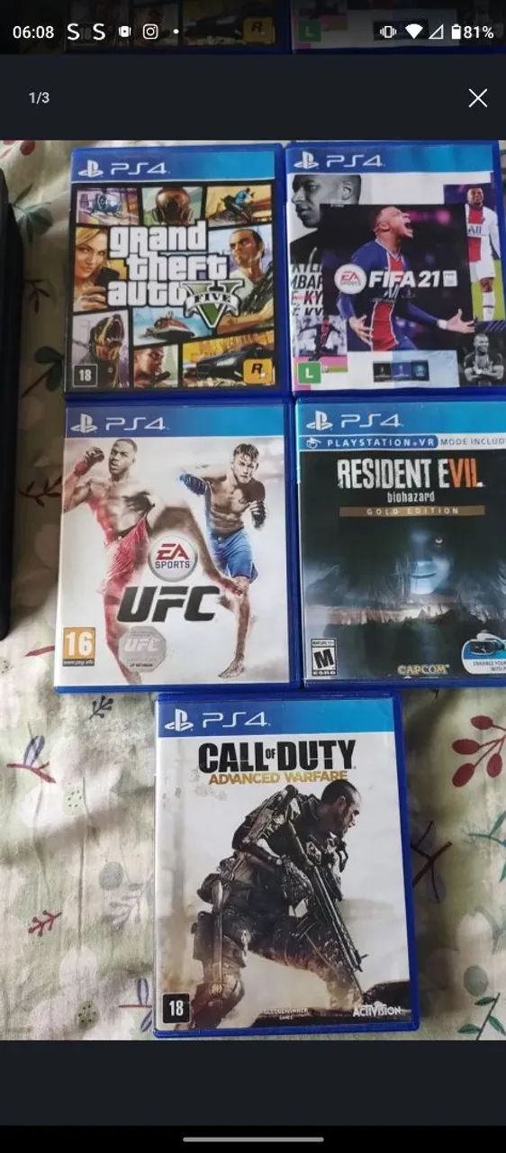 Jogos de Playstation 4!!!