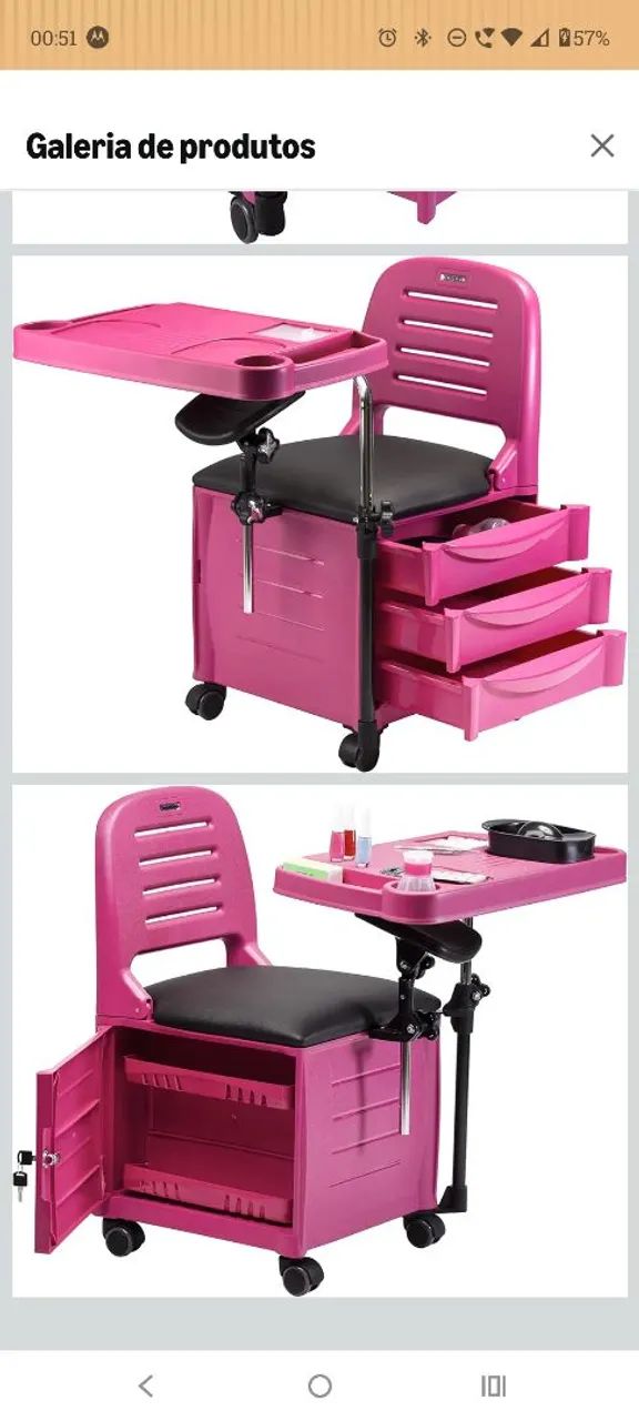 Cadeira para manicure  - Foto 2