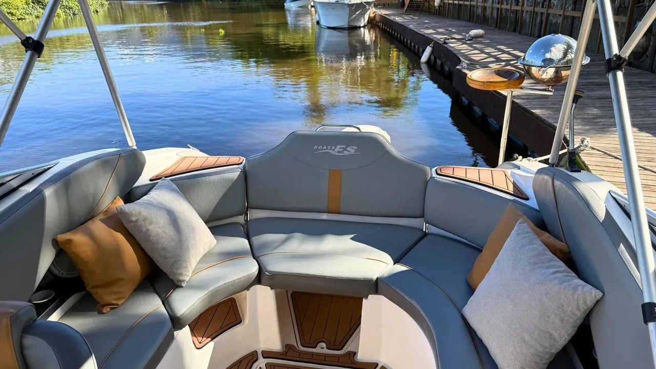 LANCHA CABINADA FS 215 ANO 2019 ZERADA FS YACHTS 21,5 PES  - Foto 9