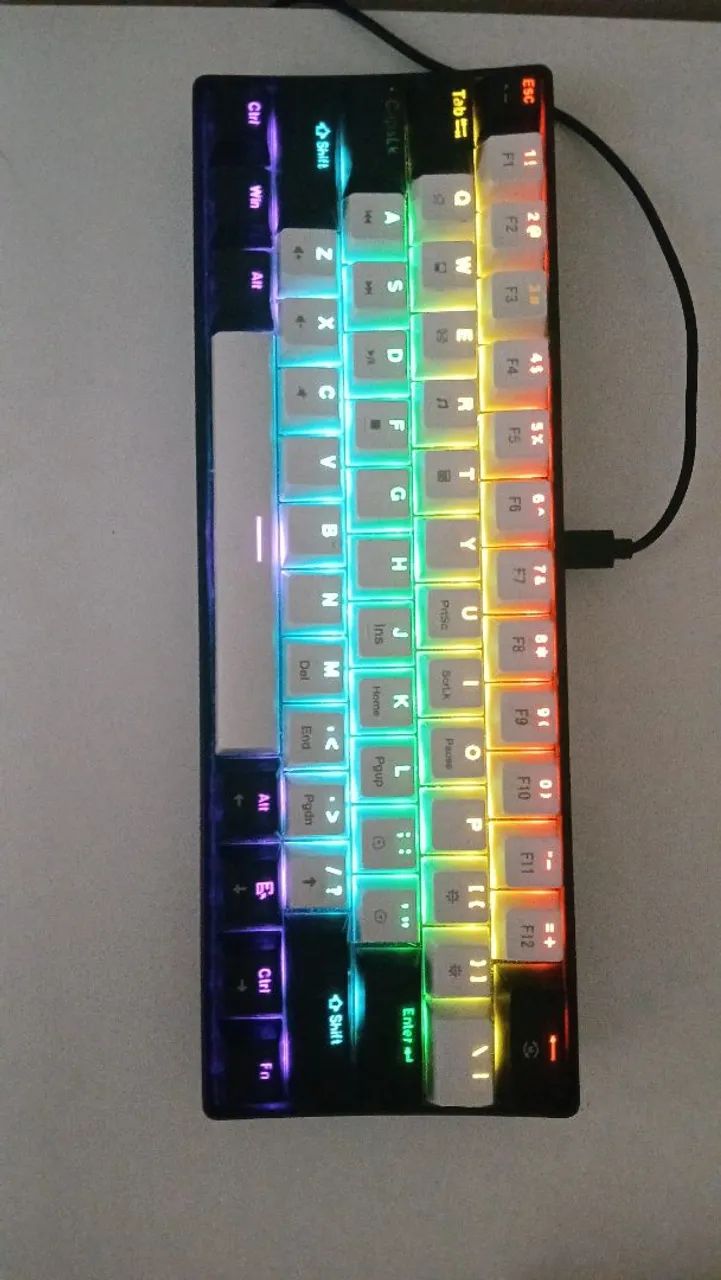 Teclado mecânico semi-novo - Foto 3