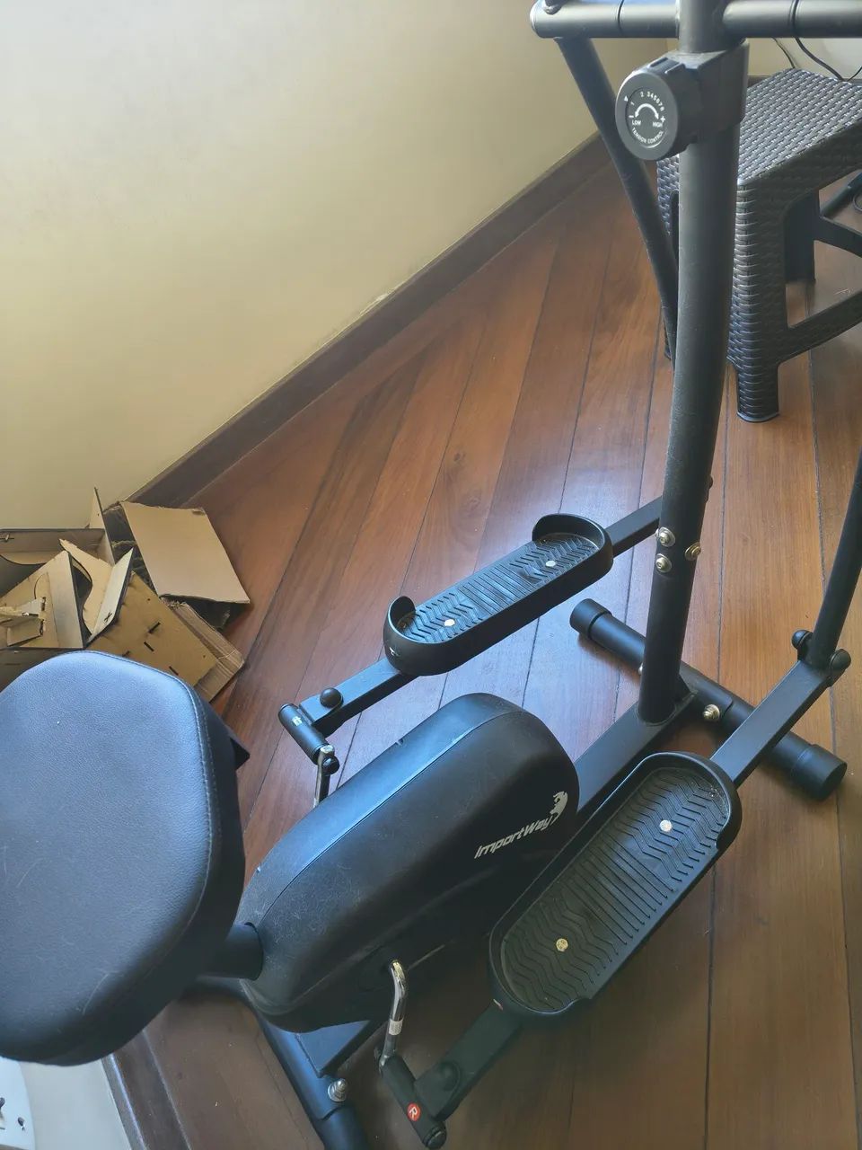 Bicicleta ergométrica com elíptico - 2 em 1  - Foto 4