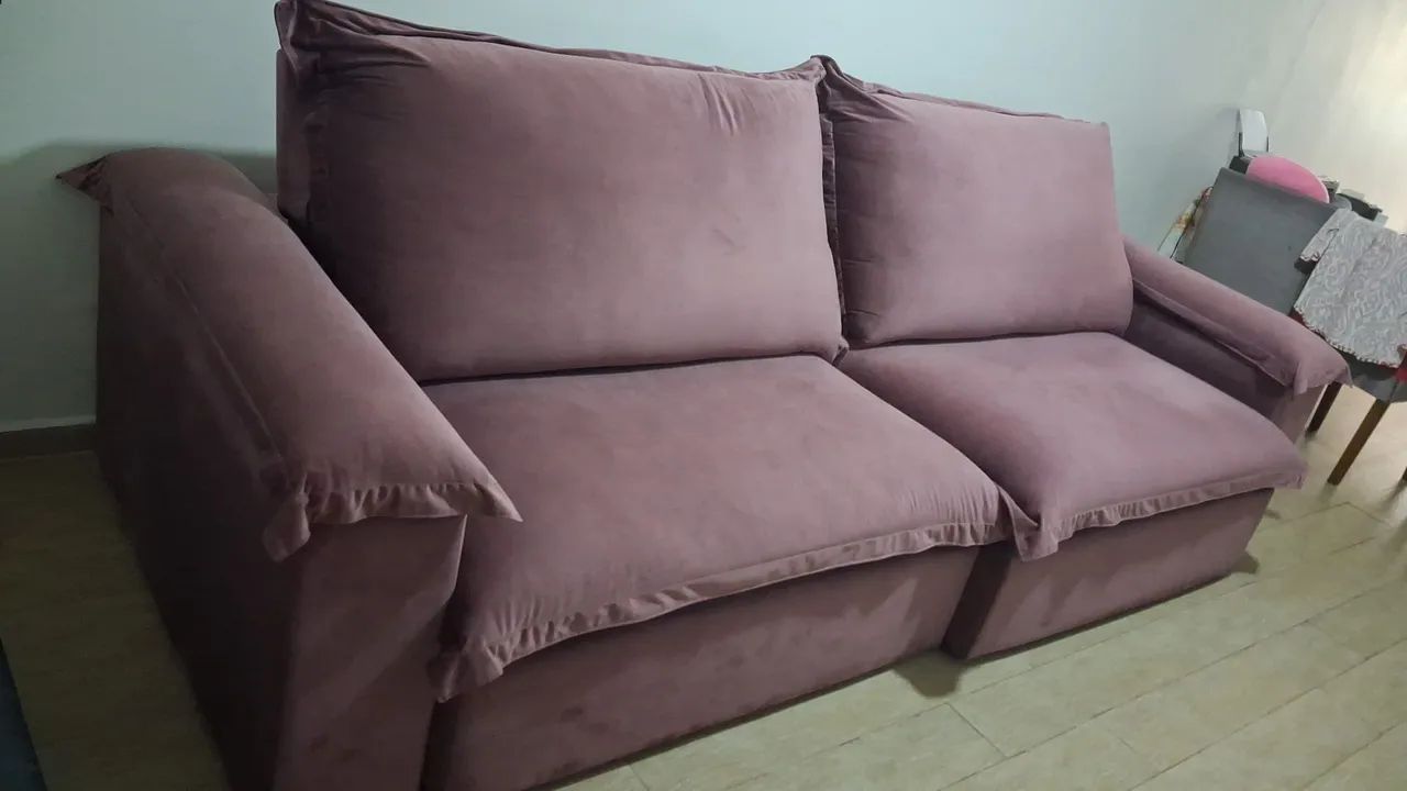 Sofá retratil e reclinavel