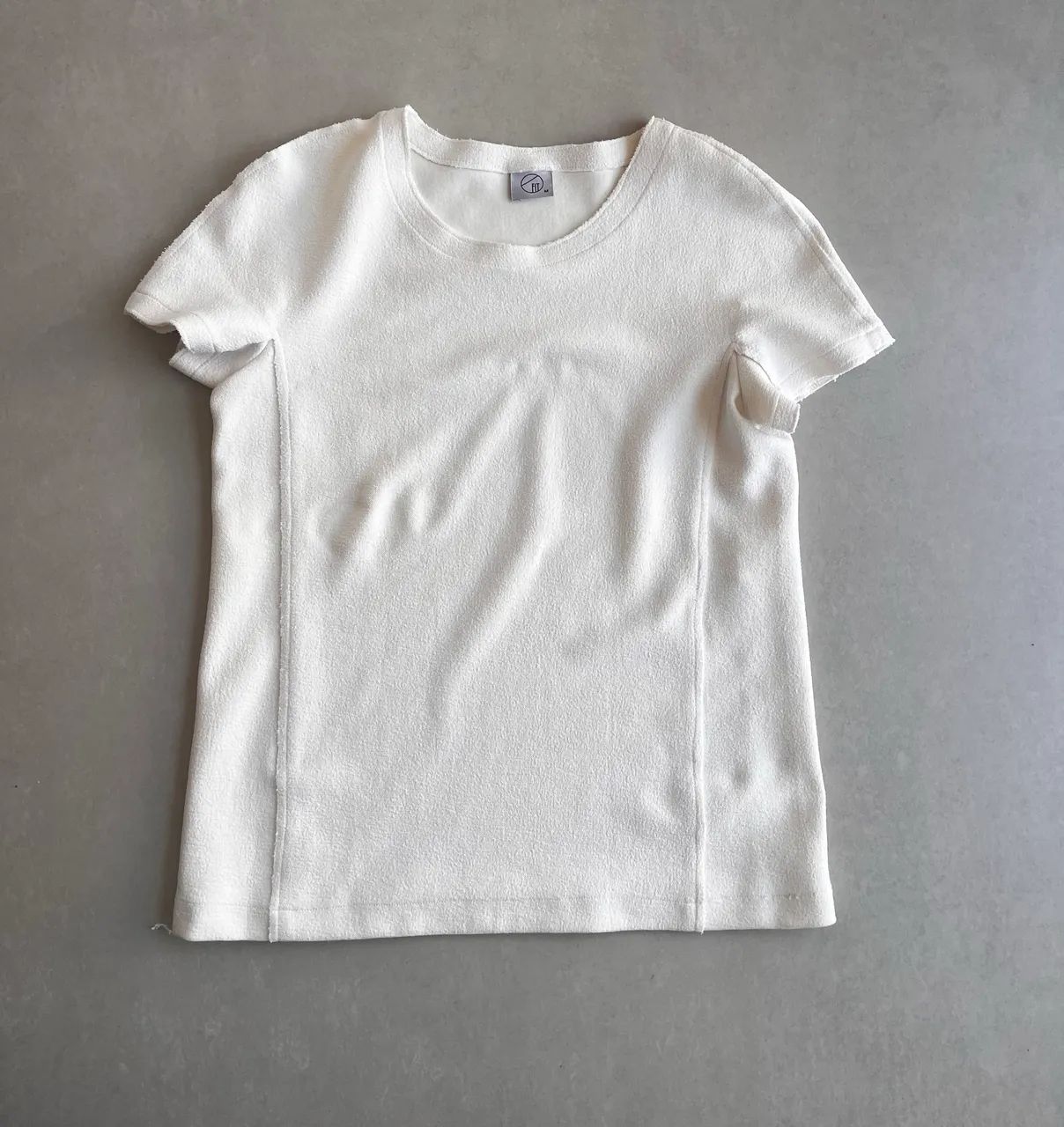 Blusa FIT off white / M  - Foto 3