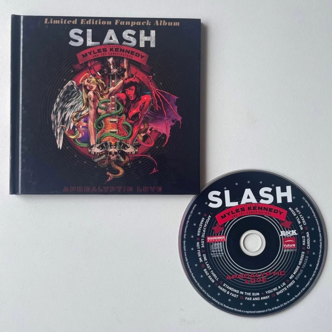 Slash Apocalyptic Love Fanpack Album Cd Importado Inglaterra - CDs