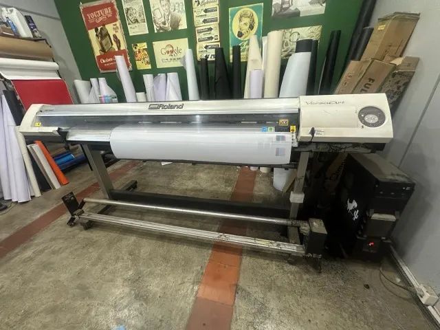 Plotter de Impressão TOP Roland RS 640 Funcionando - Foto 3