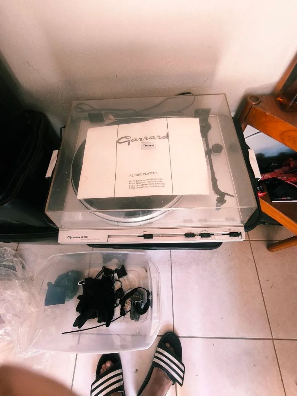 Picape toca discos Gradiente Garrard B200 Semi Automatic - Foto 5