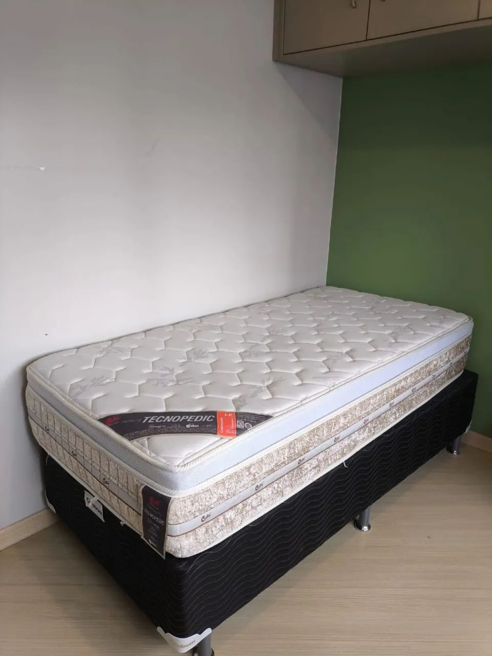 Colchão e Cama Box Premium Solteiro Perfeitos