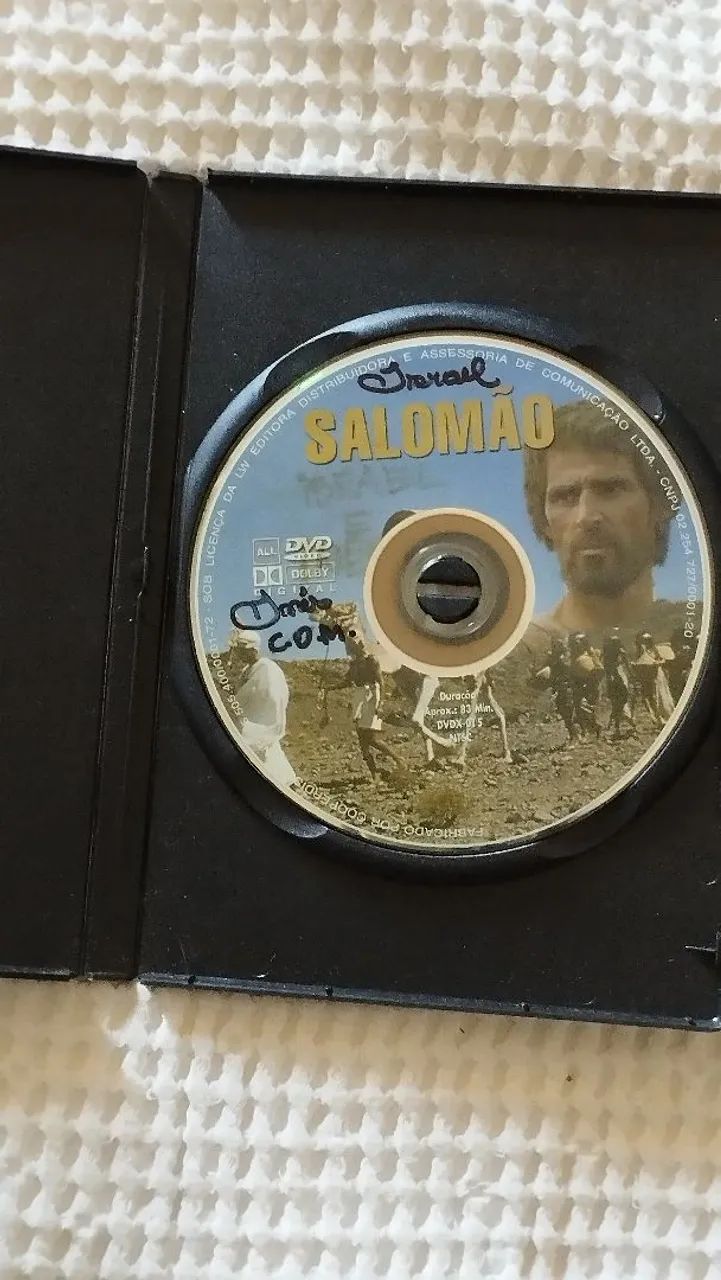 DVD original "Salomão" - Foto 3